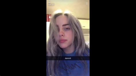 Billie Eilish Funny Cute Snapchat Stories And Instagram