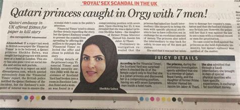 کھوجی on twitter very shameful a juicy tale of qatari princess who