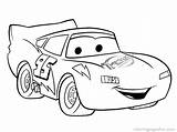 Coloring Cars Pages Printable Cartoon sketch template