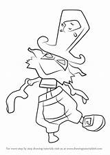 Rayman Draw Razorbeard Admiral Step sketch template