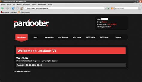 laboratorio malware letsboot  pardooter udp ddos attack tool