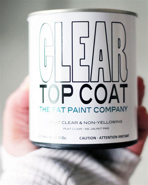 clear top coat fat paint