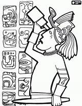 Maya Mayan Astronomy Mayas Inca Civilization Represented Metaphor Telescope Observing Aztec Chichen Itza Mexikanische Entdecke Ideen sketch template