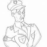 Hitler Getdrawings Drawing sketch template