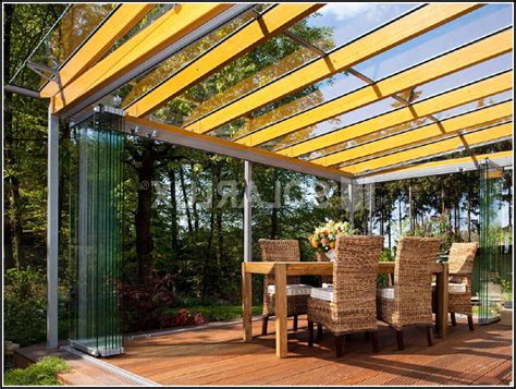 terrassenueberdachung holz glas selber bauen  page beste