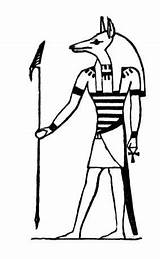 Anubis God Getdrawings Deities sketch template
