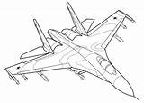 Ausmalbilder Flugzeuge Plane Ausdrucken Fighter Airplanes Drucken sketch template