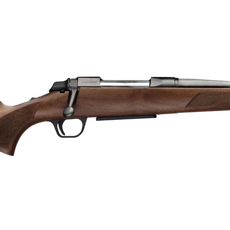 browning ab hunter bluedwalnut bolt action rifle  wsm winchester short mag wood