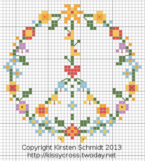 beginner simple flower cross stitch pattern cross stitch patterns