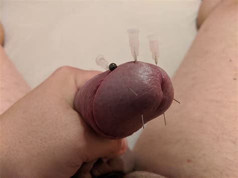 cock head piercing needle fetish cbt 9 pics xhamster