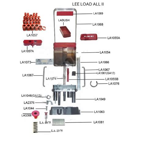 lee precision load   replacement guide   gauge la