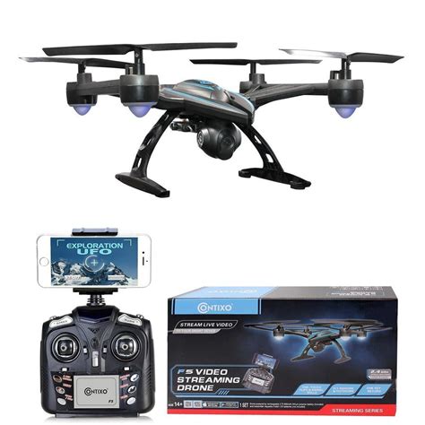 contixo  fpv rc quadcopter drone wi fi camera black walmartcom walmartcom