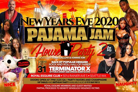 new year s eve pajama jam 2020 house party 2 royal