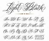 Cursive Fancy Letters Alphabet Tattoo Script Letter Fonts Writing Drawing Handwriting Font Template Worksheets Lettering Calligraphy Tattoos Draw Drawings Children sketch template