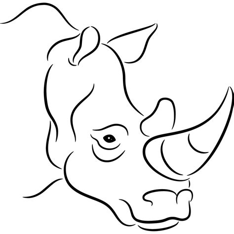 animal outlines clipart