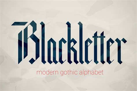 blackletter modern gothic font blackletter fonts creative market