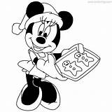 Mouse Minnie Coloring Christmas Pages Gingerbread Printable Xcolorings 1280px 119k Resolution Info Type  Size Jpeg sketch template