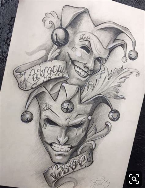 pin  colton offley  tattoo tattoo drawings tattoo designs clown