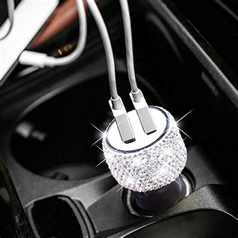 um bling bling auto shift gear cover luster crystal car knob gear