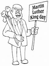 Coloring Luther Martin King Pages Jr Worksheets Kids Bestcoloringpagesforkids sketch template
