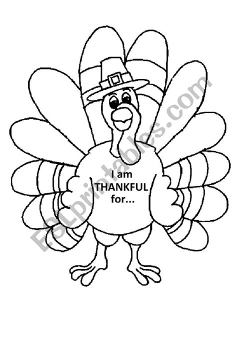 thankful turkey printable  printable word searches