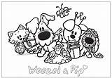 Woezel Pip Sloddervos Honden Hond Verjaardag Katten Printen Leuke Kat Naar Omnilabo Konijntje Lief Taart Tekeningen Vriendjes Copic Downloaden Koningsdag sketch template