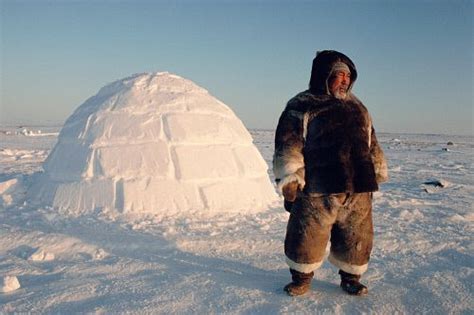 eskimo people  igloo
