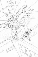 Coloring Pages Batman Beyond Color Print Creativity Ages Develop Recognition Skills Focus Motor Way Fun Kids sketch template