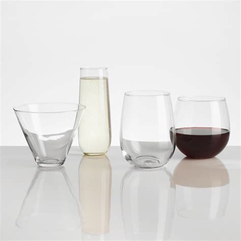 Stemless Red Wine Glasses Set Of 4 Mrorganic Store