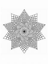 Zentangle sketch template