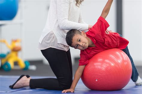 exercising kids  physical therapy clinic advance medical