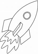 Coloring Spaceship Netart sketch template