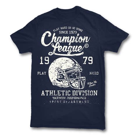 champion league  shirt design tshirt factory