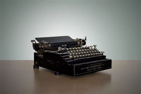picture device portable typewriter retro technology indoors