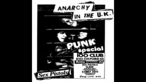 Sex Pistols 100 Club 20 9 1976 Youtube