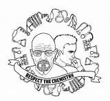 Breaking Bad Coloring Pages Police Template sketch template