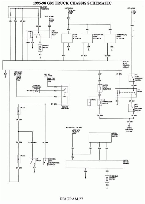 chevy silverado blower motor resistor wiring diagram wiring diagram