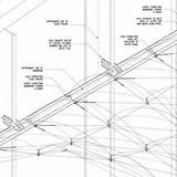 Tensile Membrane Beam Gutter Structures Back Architect Education sketch template