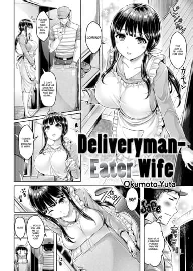 deliveryman eater wife hentai by okumoto yuta fakku