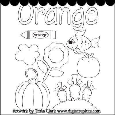 pics  orange color learning coloring pages color orange coloring