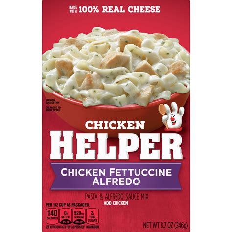 chicken helper fettuccine alfredo  oz box walmartcom walmartcom