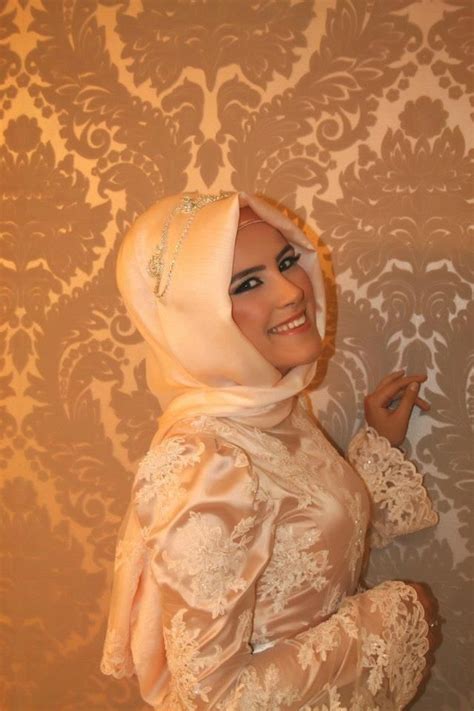 Turkish Bride Bridal Hijab Wedding Wedding