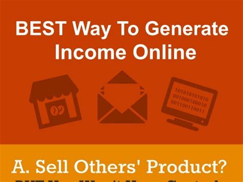infographic generate  income