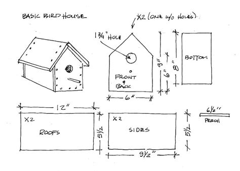 boys almanac  bird house plans