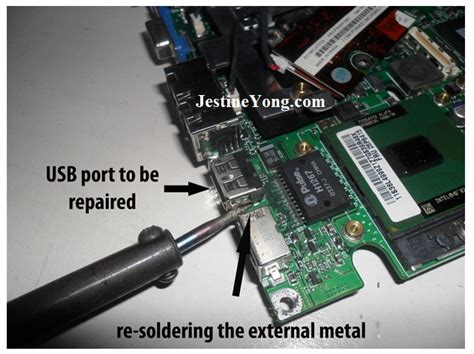 laptop usb port repaired electronics repair
