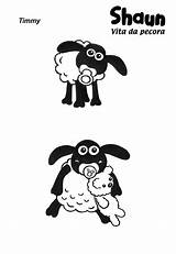 Sheep Shaun Timmy Mewarn15 sketch template