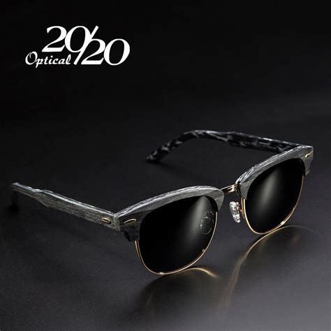 20 20 Brand Retro Polarized Sunglasses Men Vintage Eyewear