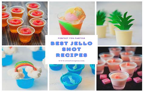 best jello shot recipes fun unique party flavors