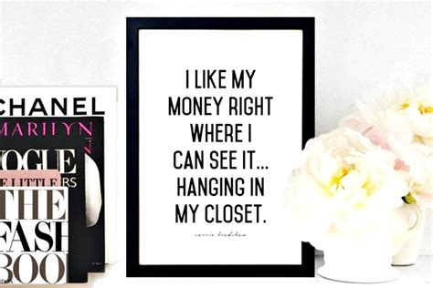 poster carrie bradshaw quote sex and the city ts