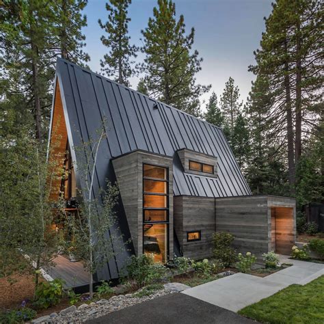 mountain style  frame cabin  todd gordon mather architect wowow home magazine